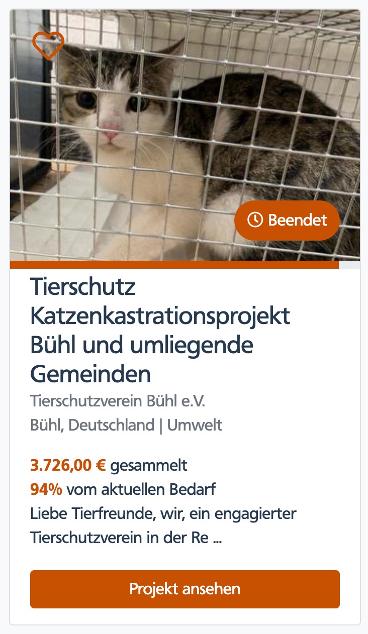 Aus Liebe zur Region – Katzenschutz